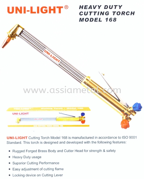 Heavy Duty Cutting Torch Uni-Light Weding Accessories / Equipment Johor Bahru, JB, Malaysia Supply Supplier Suppliers | Assia Metal & Machinery Sdn Bhd