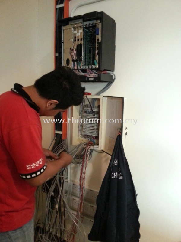 Install Panasonic IP PABX Systen