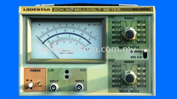 Lodestar MV-3201B AC Millivoltmeter Lodestar Johor Bahru, JB, Malaysia Supply Supplier Suppliers | Justron Technology Sdn Bhd