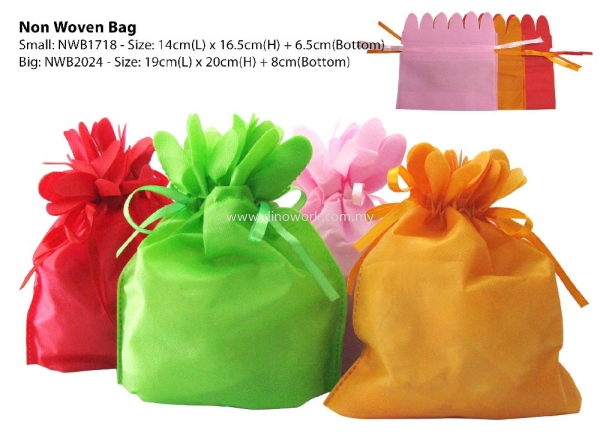 Non Woven Bag 1718 & 2024 Gift Bag Bag Series Johor Bahru (JB), Malaysia Supplier, Wholesaler, Importer, Supply | DINO WORK SDN BHD