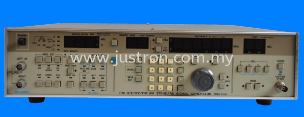 Meguro MSG-2161 Signal Generator Meguro Johor Bahru, JB, Malaysia Supply Supplier Suppliers | Justron Technology Sdn Bhd