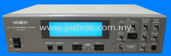 Minolta CC-100 CRT Convergence Meter Minolta Johor Bahru, JB, Malaysia Supply Supplier Suppliers | Justron Technology Sdn Bhd