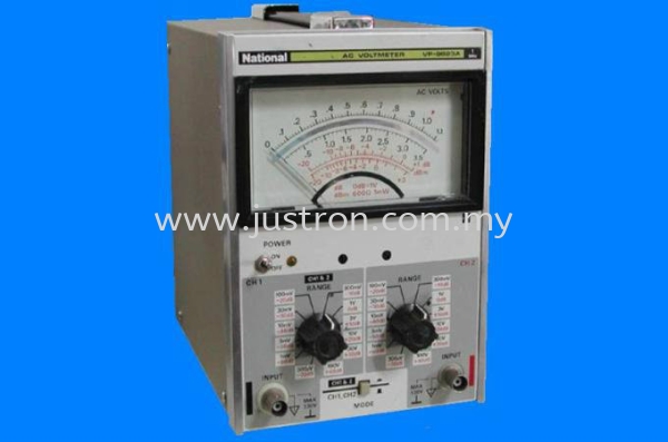 National VP-9623A AC Voltmeter National Johor Bahru, JB, Malaysia Supply Supplier Suppliers | Justron Technology Sdn Bhd