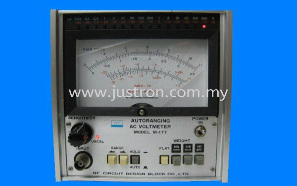 NF M-177 AC Voltmeter NF Johor Bahru, JB, Malaysia Supply Supplier Suppliers | Justron Technology Sdn Bhd