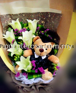Graduation Bouquet Set 13(SGD60) Graduation Bouquet Johor Bahru (JB), Malaysia, Singapore Supply, Supplier, Delivery | Purple Rose Florist & Gifts