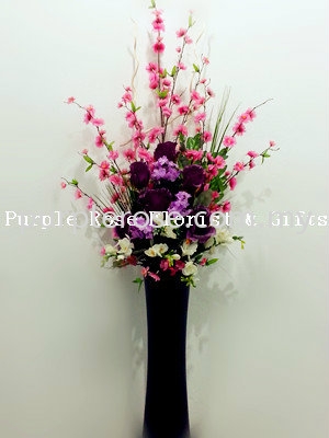 Vase Arrangement Set 17(SGD80) Vase Arrangement Johor Bahru (JB), Malaysia, Singapore Supply, Supplier, Delivery | Purple Rose Florist & Gifts
