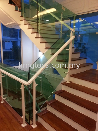 Staircase Glass Railing