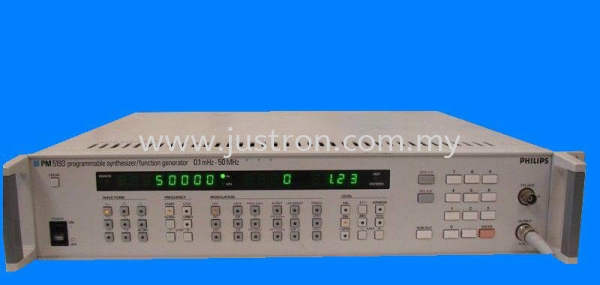 Philips PM 5193 Function Generator Philips Johor Bahru, JB, Malaysia Supply Supplier Suppliers | Justron Technology Sdn Bhd