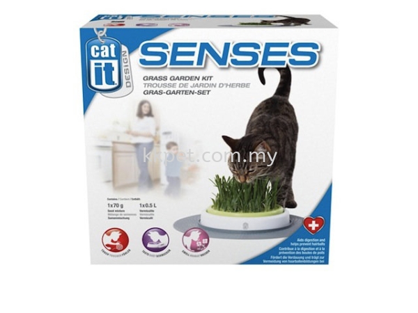 Catit Design Senses Grass Garden Kit (50755) Cat Grass Pet Supplement And Care Kuala Lumpur (KL), Malaysia, Selangor, Setapak, Sungai Buloh, Gombak Supplier, Retailer, Supply, Supplies | KK Evrim Sdn Bhd