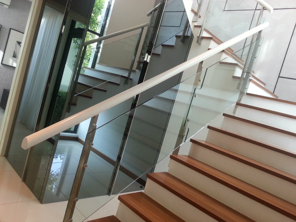 Staircase Glass Railing