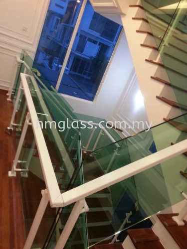 Staircase Glass Railing