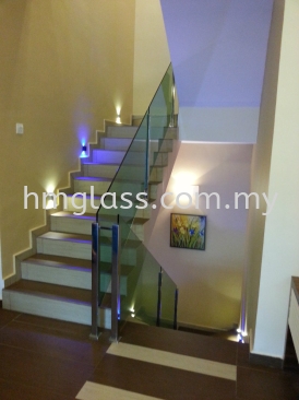 Staircase Glass Railing