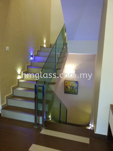 Staircase Glass Railing