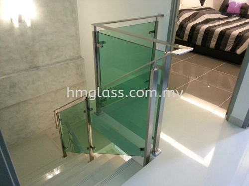 Staircase Glass Railing