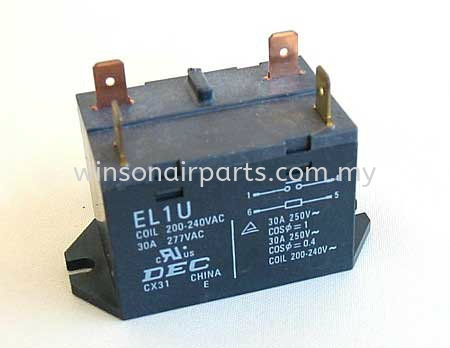 Power Relay Others Air - Cond Parts Skudai, Johor Bahru (JB), Malaysia. Suppliers, Supplies, Supplier, Repair | Winsonair Conditioning Sdn Bhd