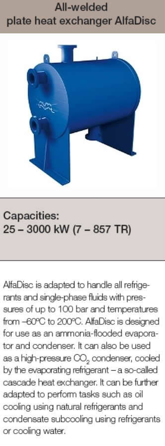 All-welded Plate Heat Exchanger AlfaDisc