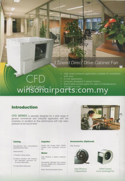 CFD Series Others Skudai, Johor Bahru (JB), Malaysia. Suppliers, Supplies, Supplier, Repair | Winsonair Conditioning Sdn Bhd