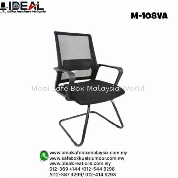 Office Chair Mesh Chair M-108VA Lowback Visitor Chair