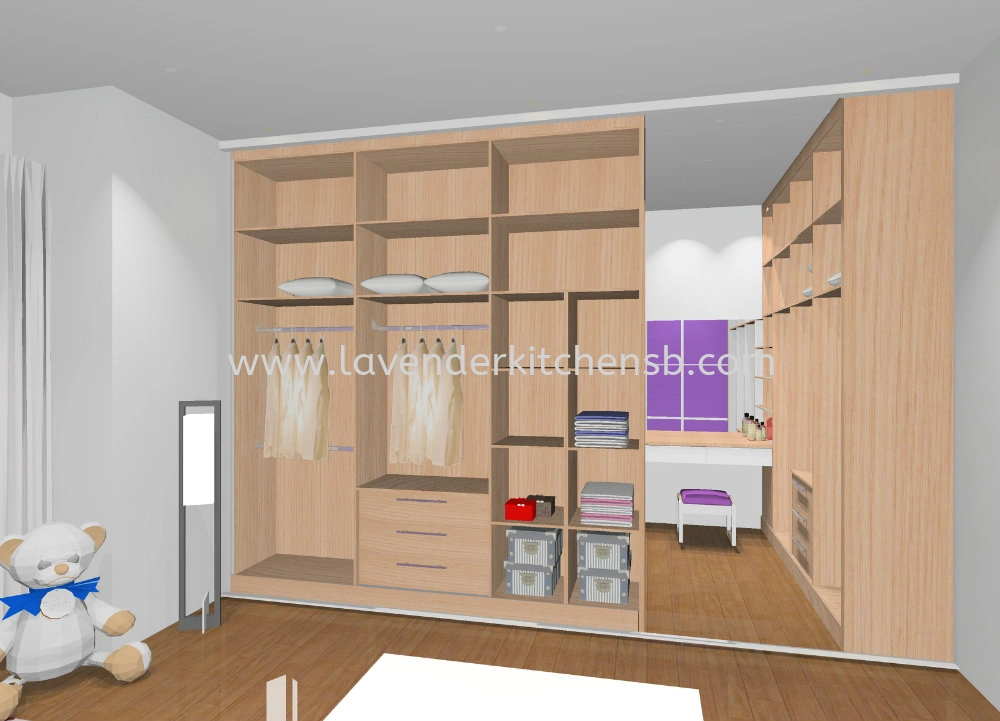 3D Drawing Wardrobe 