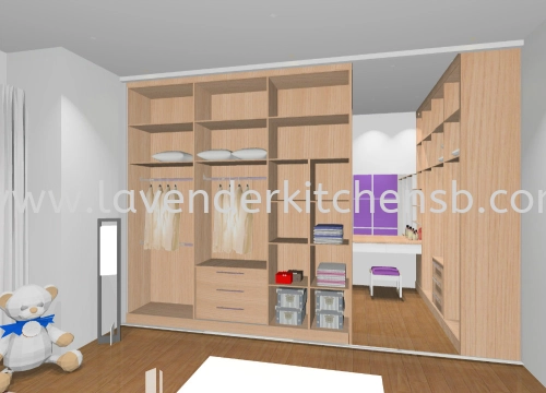 3D Drawing Wardrobe 