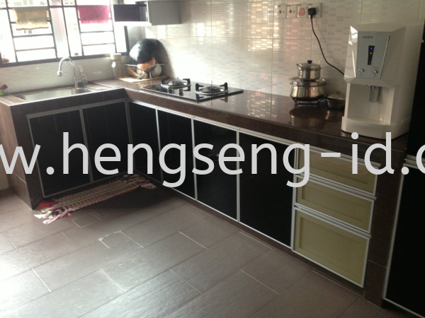 Dapur Basah  Dapur Basah Reka Bentuk Dapur JB, Johor Bahru, Bandar Uda Utama Design, Service | Heng Seng Interior Design & Renovation