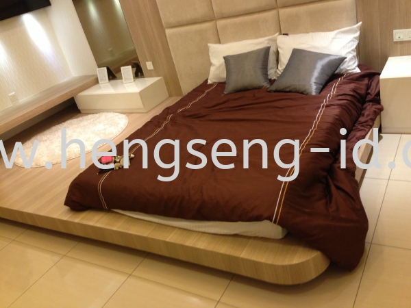 Bed Design Bed Design Bed Design JB, Johor Bahru, Bandar Uda Utama Design, Service | Heng Seng Interior Design & Renovation