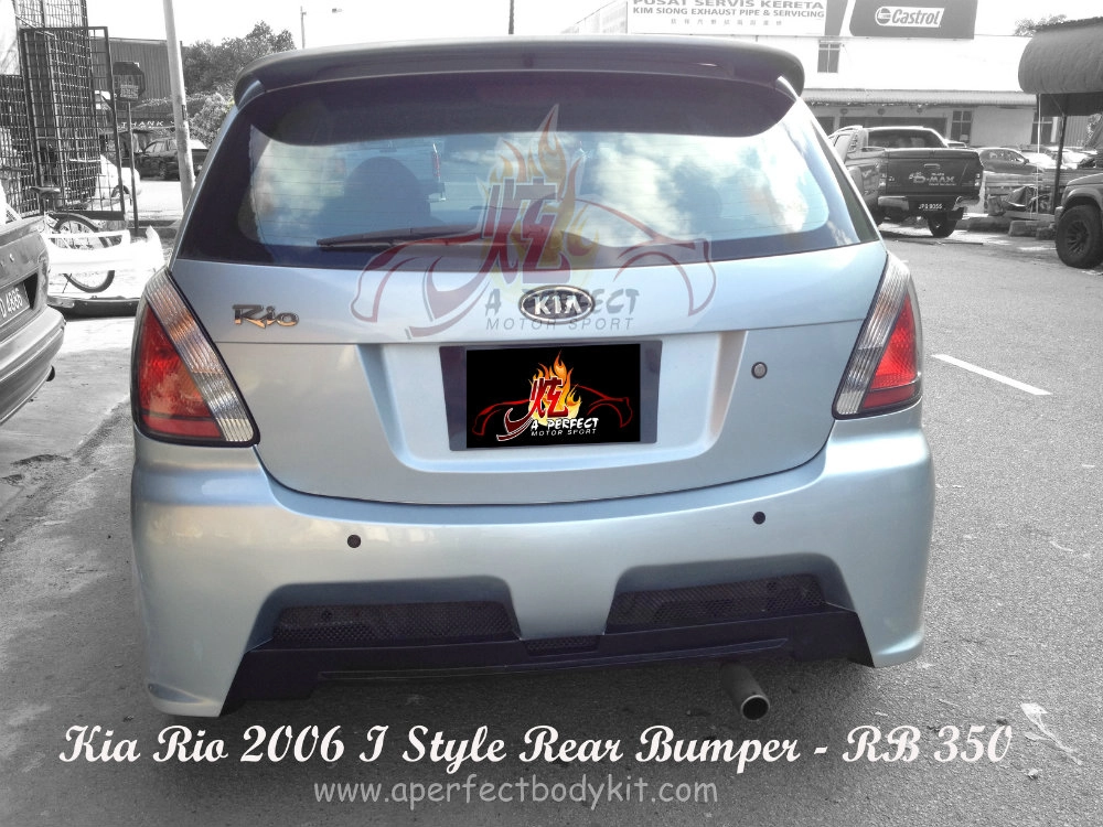 Kia Rio 2006 I Style Rear Bumper Johor Bahru JB Malaysia Body Kits | A ...