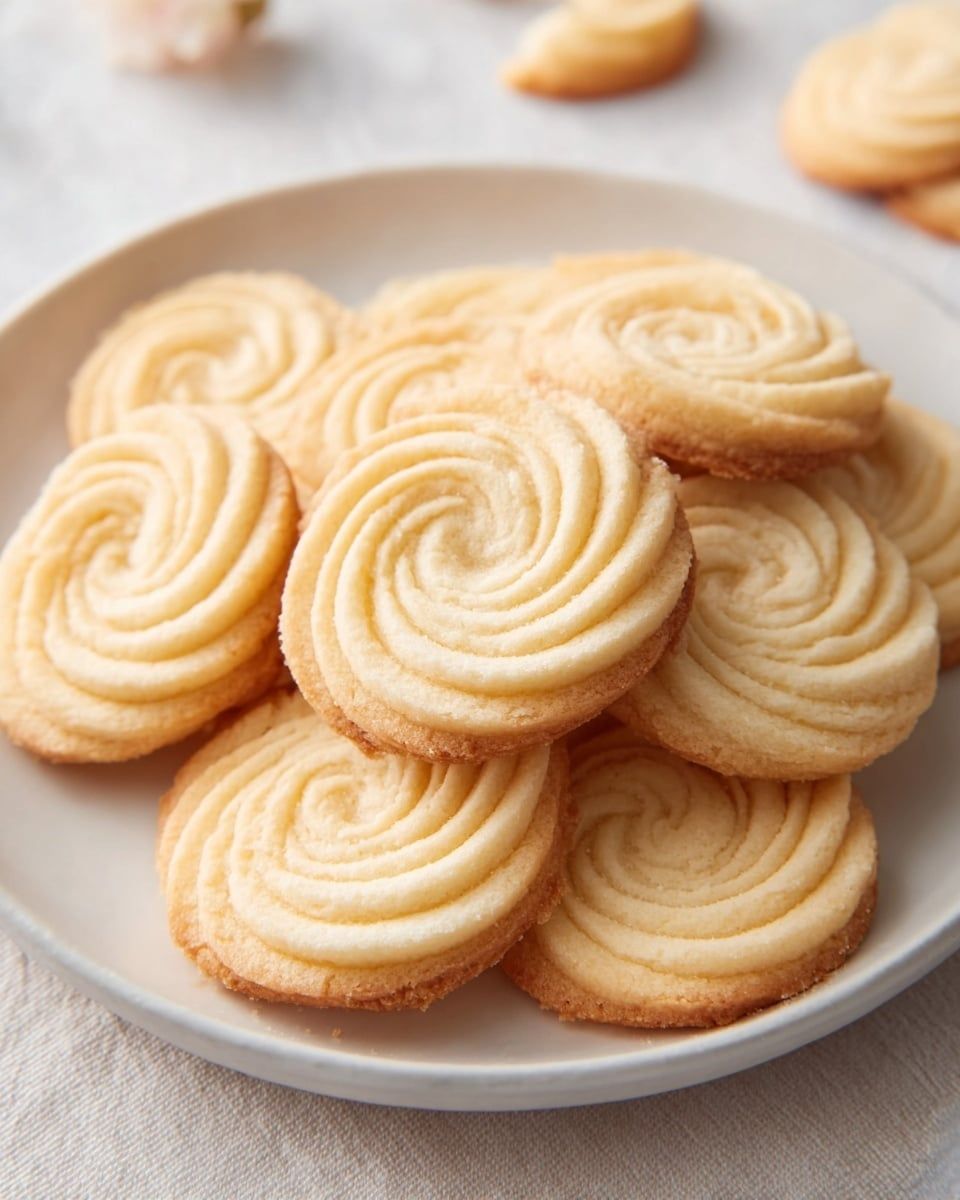 Eggless Butter Cookies 无蛋版黄油曲奇