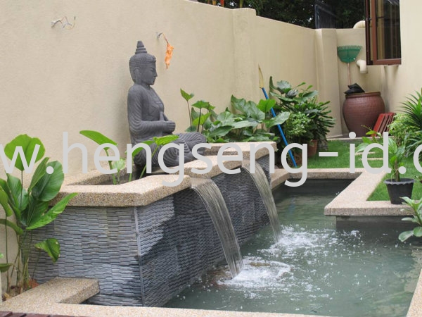 Fish Pond Design Fish Pond Design JB, Johor Bahru, Bandar Uda Utama Design, Service | Heng Seng Interior Design & Renovation