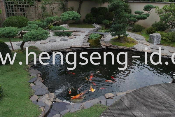 Fish Pond Design Fish Pond Design JB, Johor Bahru, Bandar Uda Utama Design, Service | Heng Seng Interior Design & Renovation