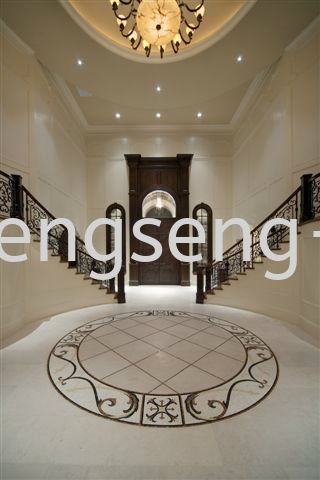 Reka Bentuk Lobi Reka Bentuk Lobi JB, Johor Bahru, Bandar Uda Utama Design, Service | Heng Seng Interior Design & Renovation