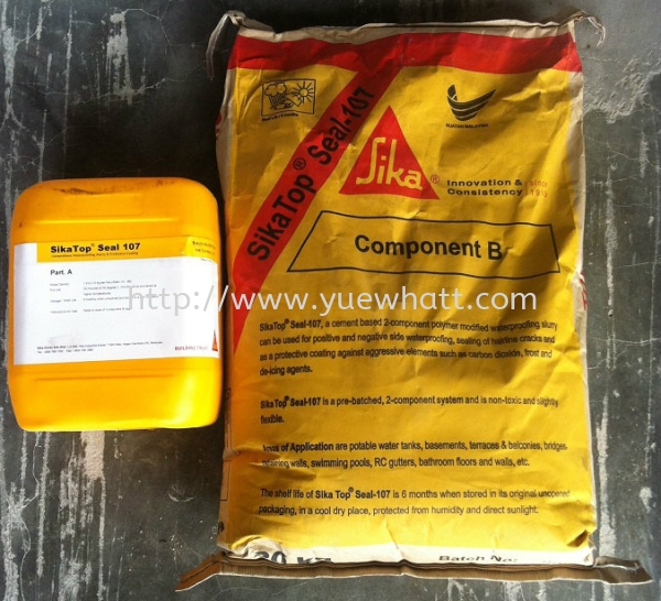 SikaTop Seal-107 Waterproof Johor Bahru JB Malaysia Supply & Wholesale | Yue Whatt Trading Sdn Bhd