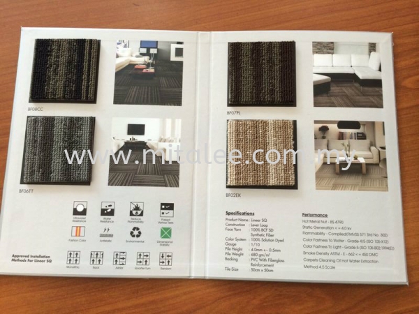 LINEAR SQ Floormart  Carpet Tile  Malaysia, Johor Bahru (JB), Selangor, Kuala Lumpur (KL) Supplier, Supply | Mitalee Carpet & Furnishing Sdn Bhd