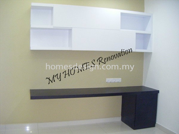 sutera utama  sutera Desk / Book Cabinet Design Skudai, Johor Bahru (JB), Malaysia. Design, Manufacturer, Supplier, Wholesale | My Homes Renovation