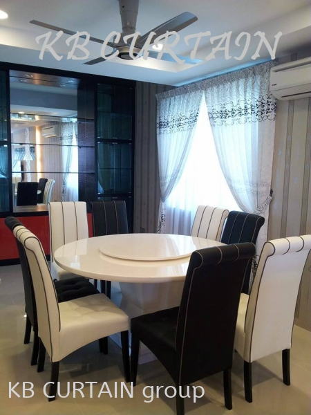 batu pahat bungalow Dining Concept Reference Johor Bahru (JB), Malaysia, Singapore, Mount Austin, Skudai, Kulai Design, Supplier, Renovation | KB Curtain & Interior Decoration