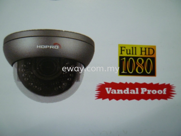 FULL HD CCTV Vandal Proof Indoor Dome Camera Full HD CCTV Camera CCTV SYSTEM Seri Kembangan, Selangor, Kuala Lumpur, KL, Malaysia. Supply, Supplier, Suppliers | e Way Solutions Enterprise