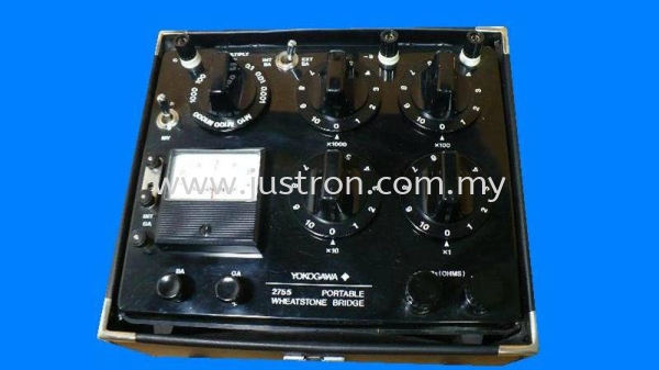 Yokogawa 2755 Portable Wheatstone Bridge Yokogawa Johor Bahru, JB, Malaysia Supply Supplier Suppliers | Justron Technology Sdn Bhd