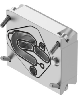 Festo VABE-C13-100-F90-DU End Plate for VTOP Valve Terminal (Product No.: 8141663) – Pneumatic Extension Module, Integrated Reversing Plate for Double-Acting Actuators, ATEX Zones 1,2,21,22, CRC 3 | Malaysia Supplier