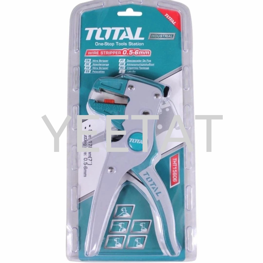 [ TOTAL ] THT15606 WIRE STRIPPER / WIRE CUTTER (0.5-6MM)