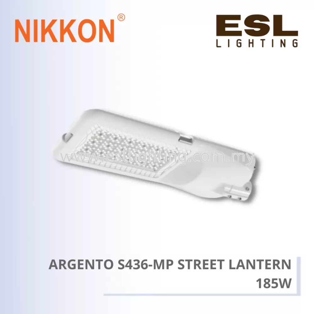 NIKKON LED STREET LANTERN ARGENTO S436-MP STREET LANTERN 185W - K09220 185W
