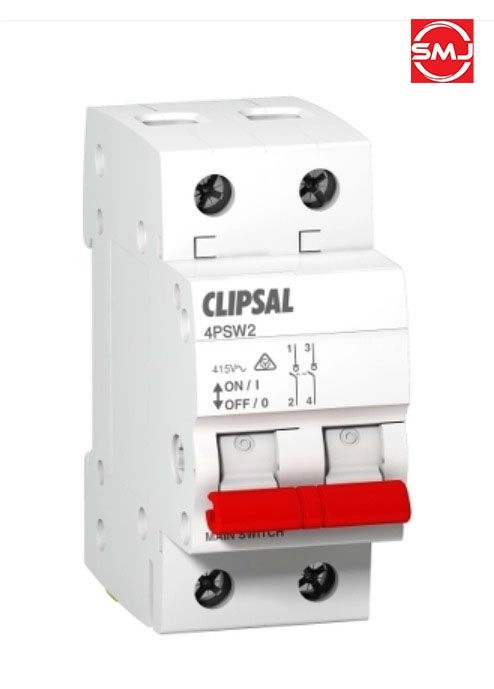 Clipsal E4PSW240 40A 2 Pole Main Isolator (Switch Disconnector)