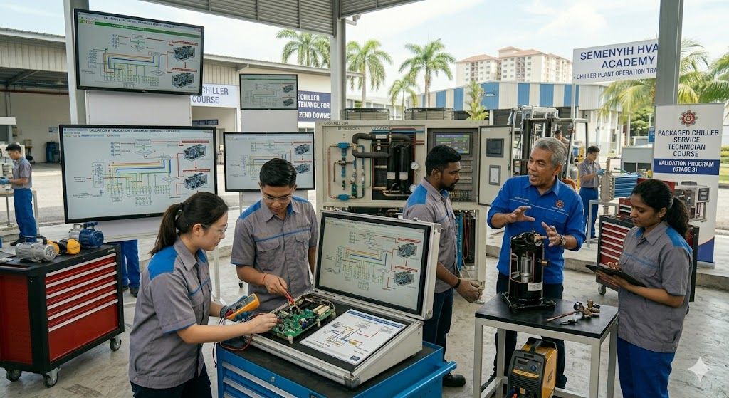 Packaged chiller service technician course