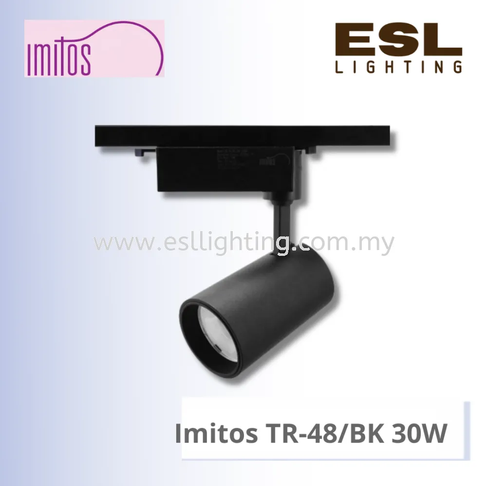 IMITOS LED TRACK LIGHT 30W - TR-48/BK