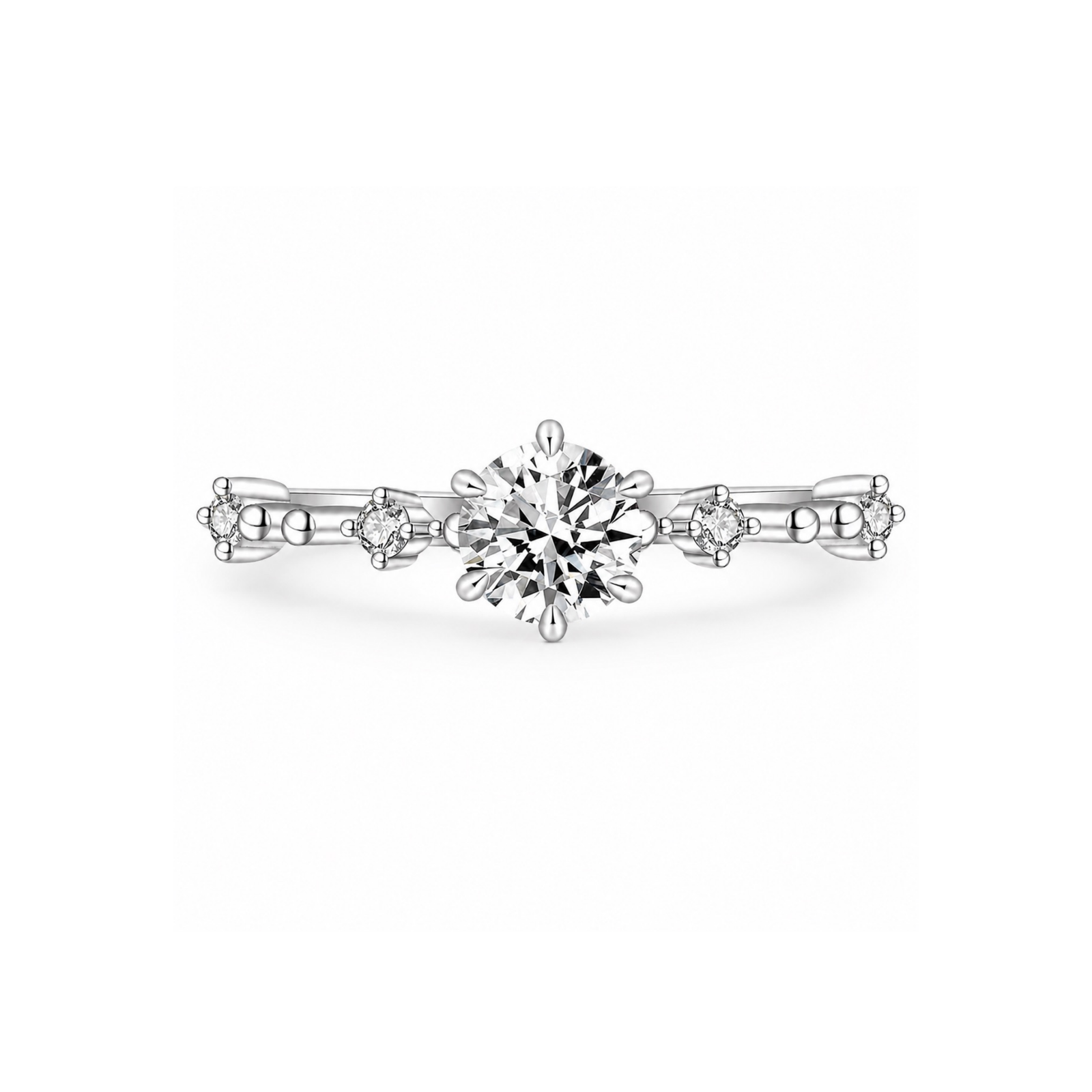 Roman & Co Lioren Cascade Diamond Accent Ring