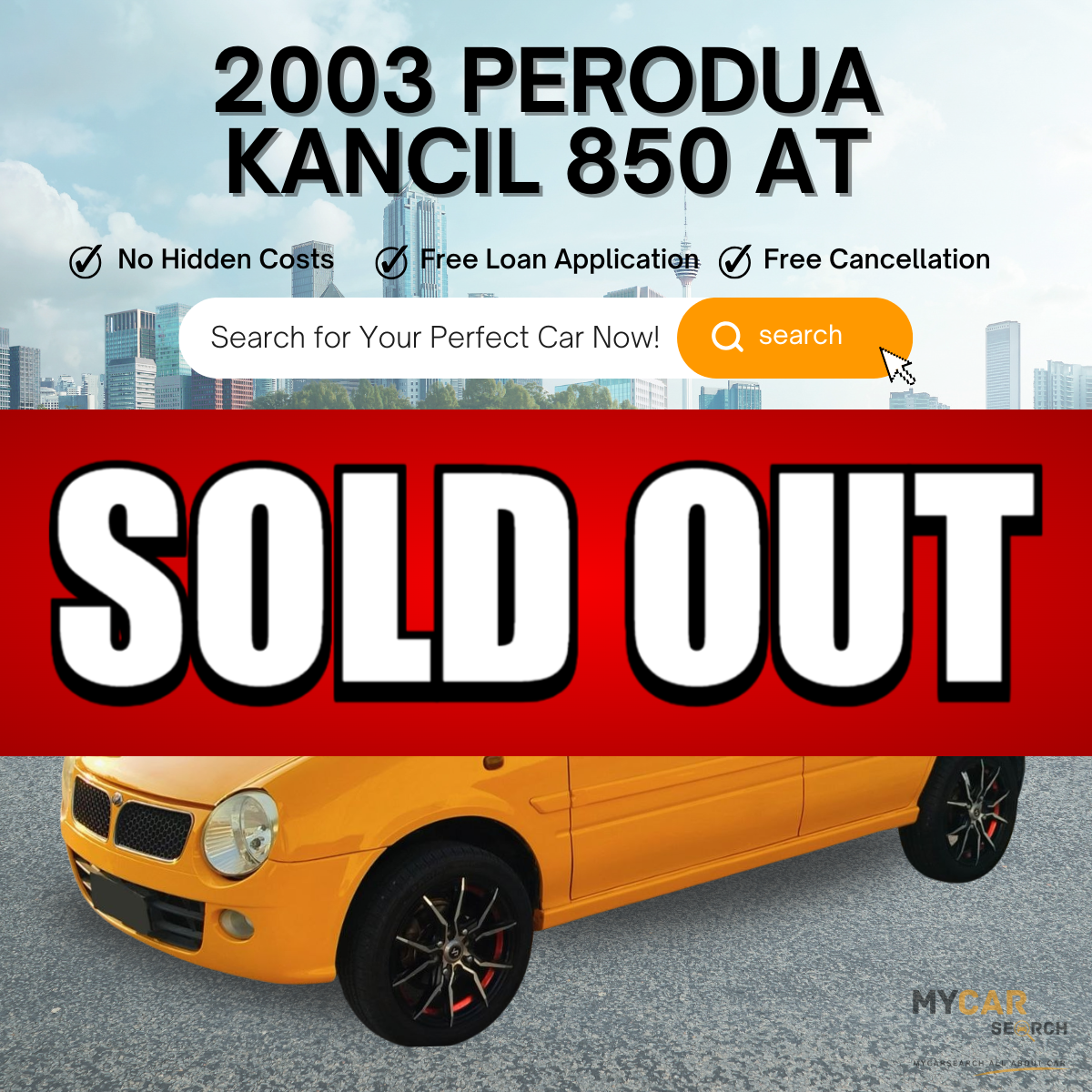 2003 PERODUA KANCIL 850 AT