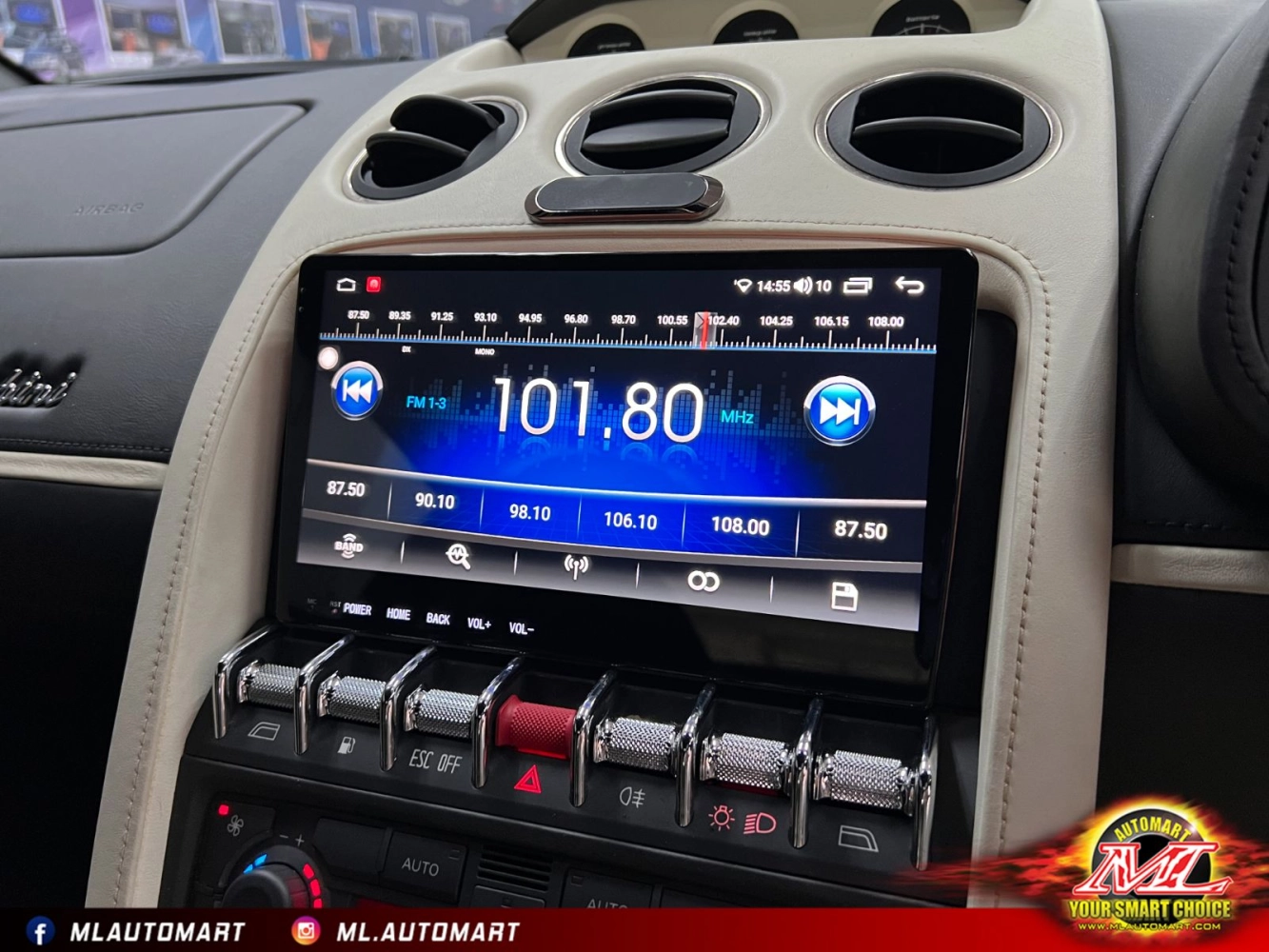 Lamborghin Gallardo Android Monitor