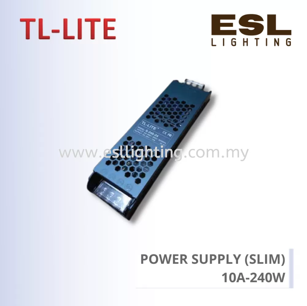 TL-LITE POWER SUPPLY (SLIM) - 10A-240W
