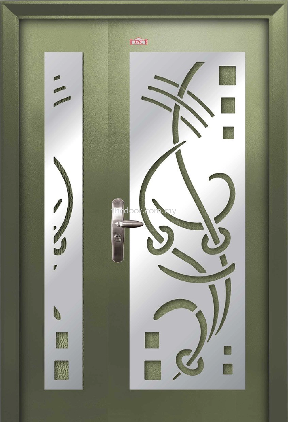 AP4-SS865 Security Door (Stainless Steel Grille)  