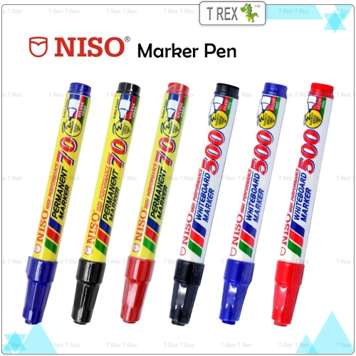Niso Permanent Marker Pen / Whiteboard Marker