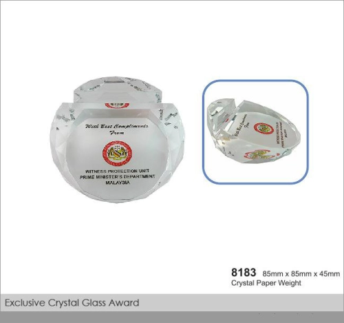 Crystal Paper Weight (CT13)